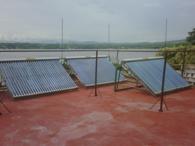 Calentadores solares de agua por gravedad