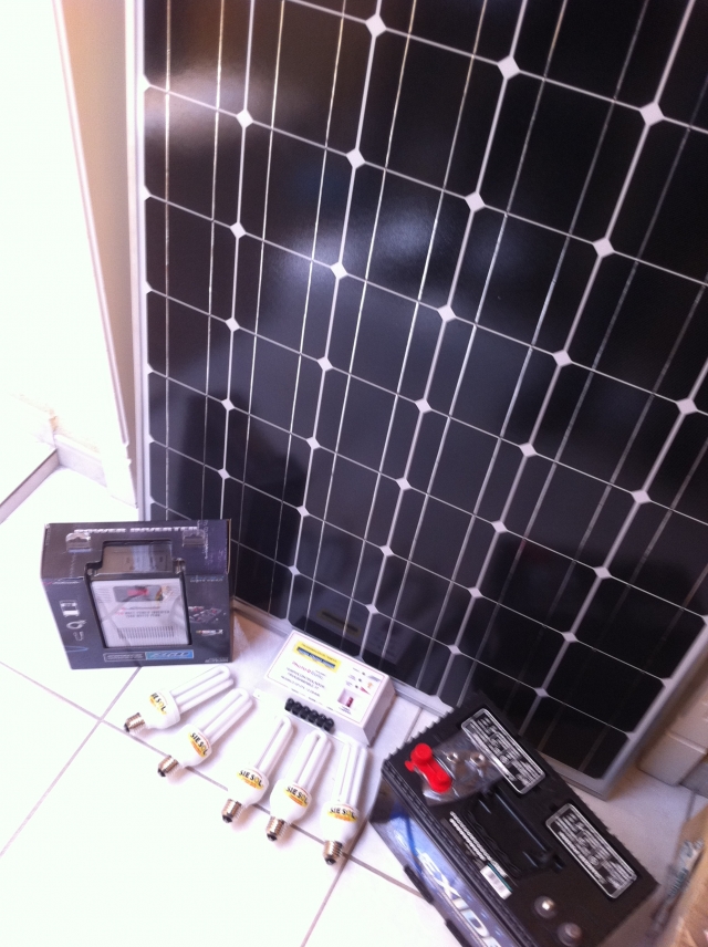 Plantas de Energía Solar Portatil en AC y CD